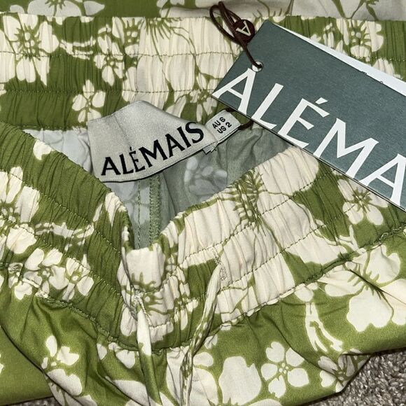 ALEMAIS Leisa Shorts in Organic-cotton size 2 NWT - Picture 8 of 10